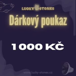 Dárkový poukaz v hodnotě 1 000 Kč