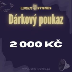 Dárkový poukaz v hodnotě 2 000 Kč