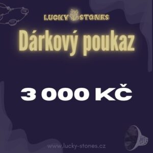 Dárkový poukaz v hodnotě 3 000 Kč