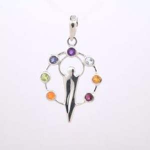 Stříbrný přívěšek - Čakrový, vnitřní síla